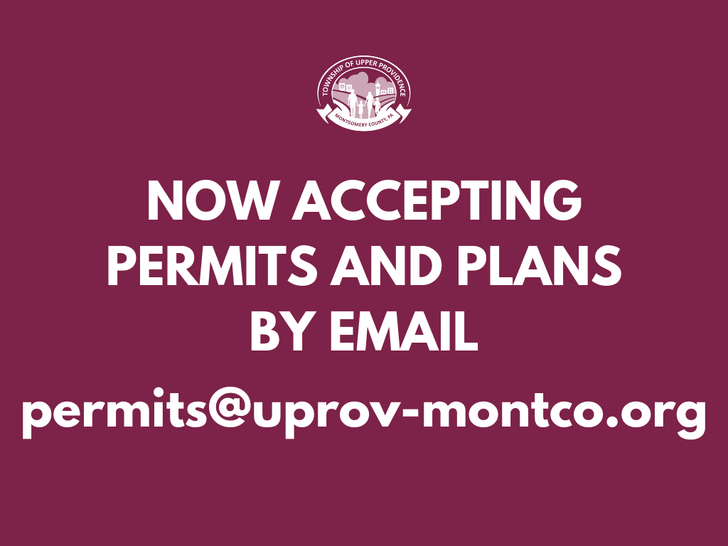 Permits Now Accepted Through Email  - News Flash