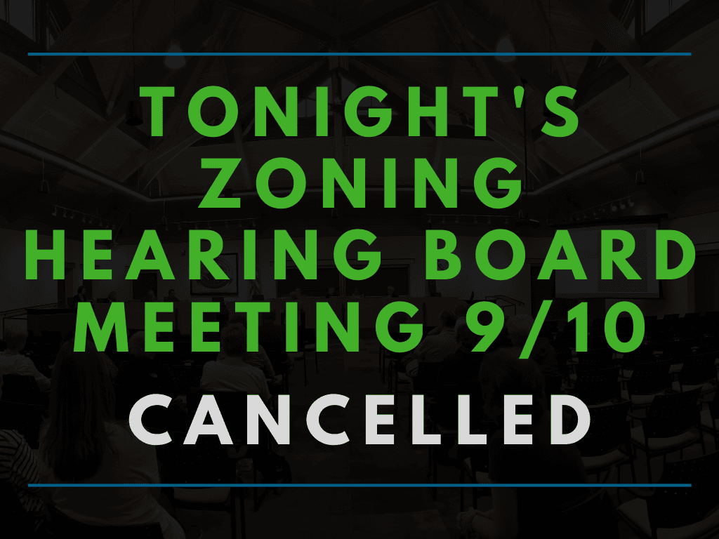 Copy of ZHB Meeting 9_10 Cancelled