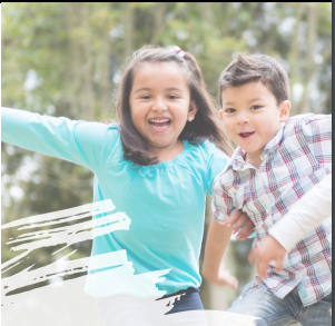 Kids participating in Park & Rec Activity