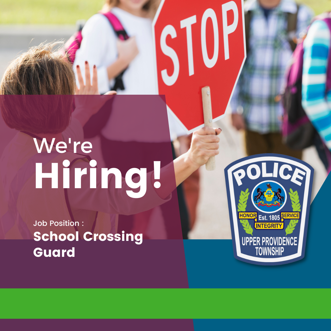 UPT is Hiring a School Crossing Guard