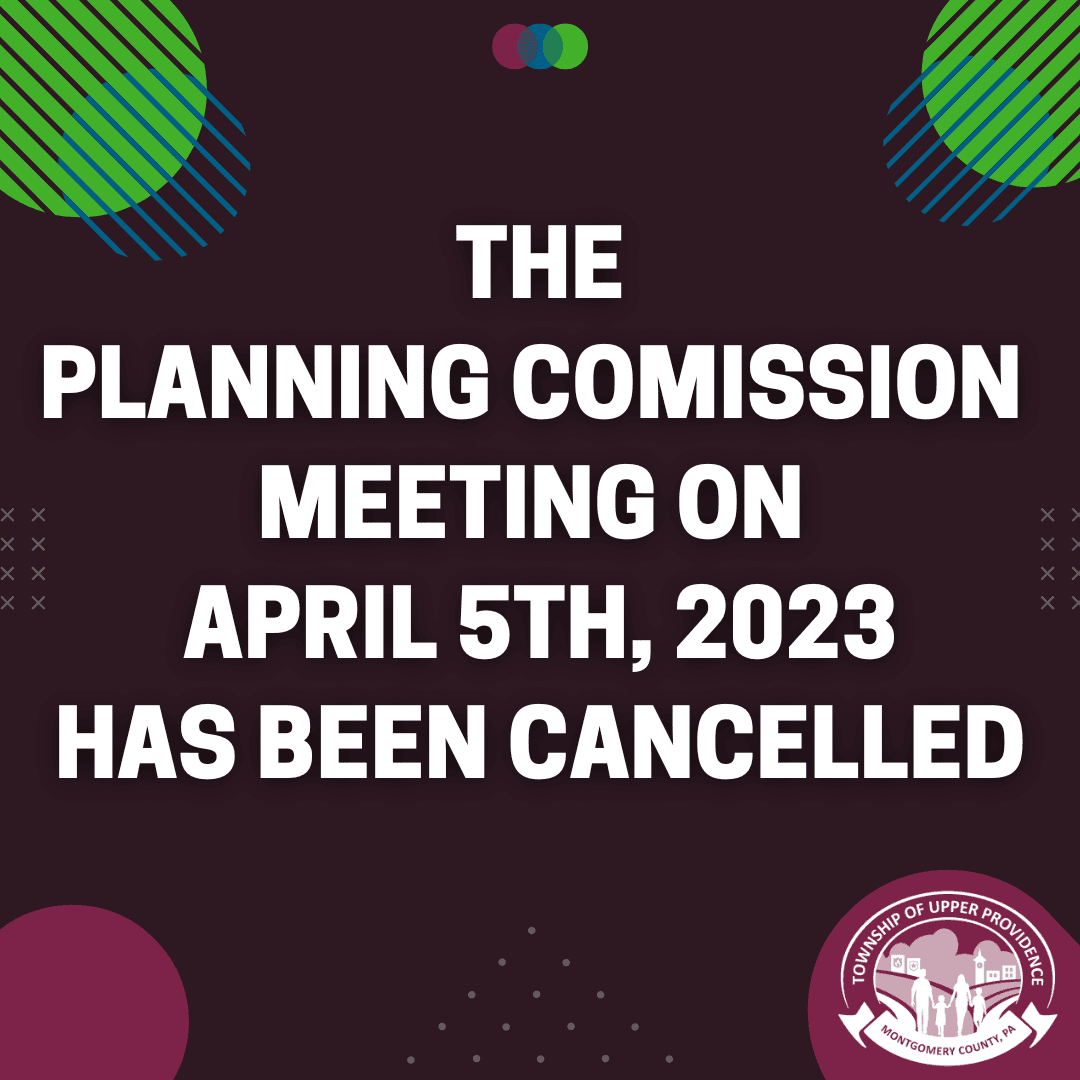 The Planning Commission Meeting on April 5th, 2023 has been cancelled.