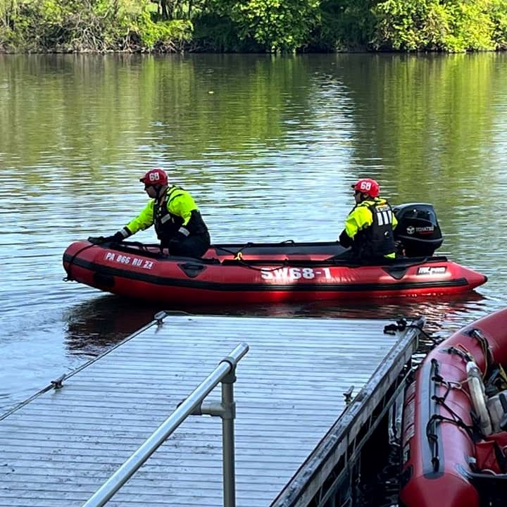Water rescue training