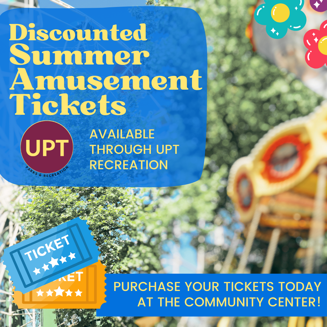Summer Amusement Tickets
