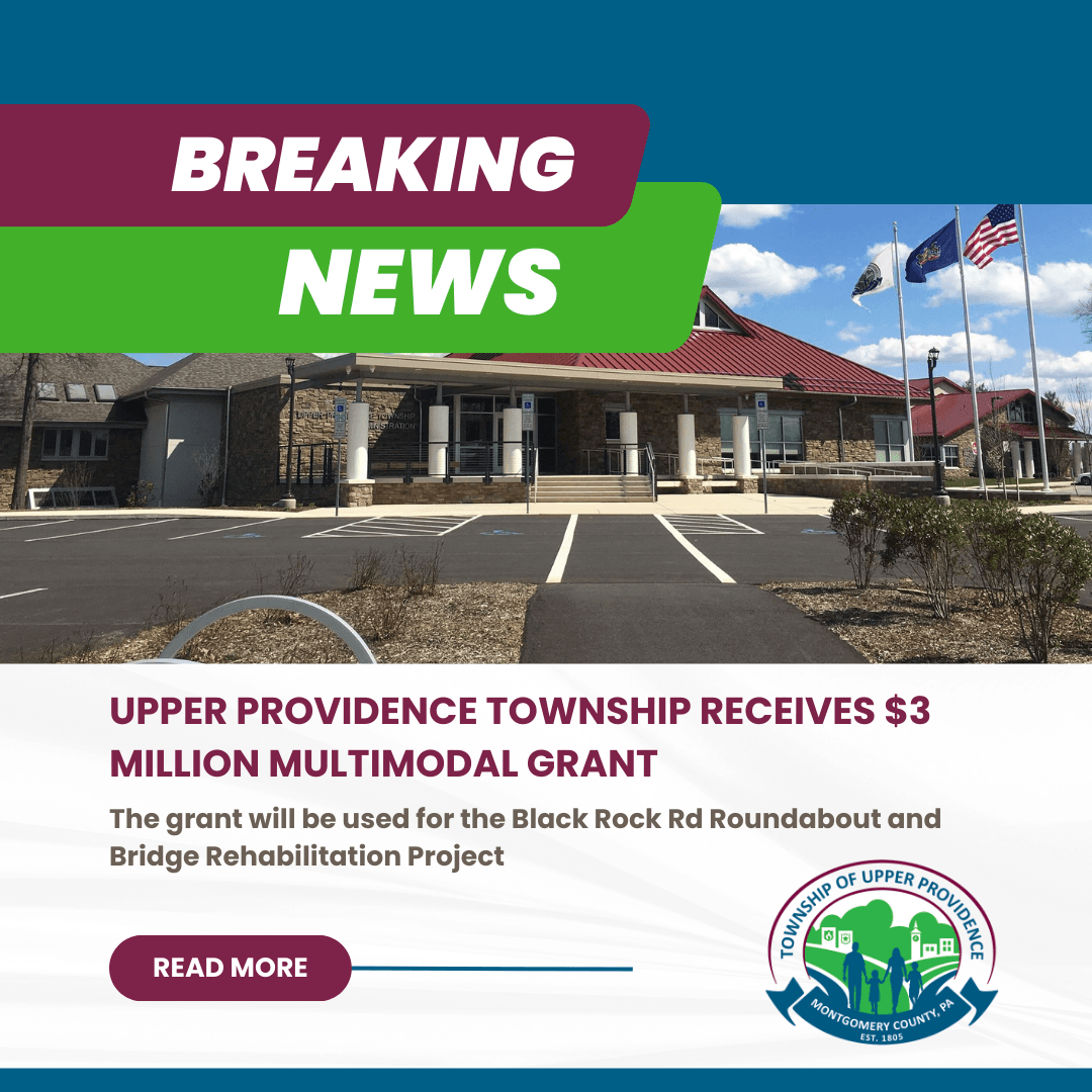Upper Providence Township Receives  Multimodal grant