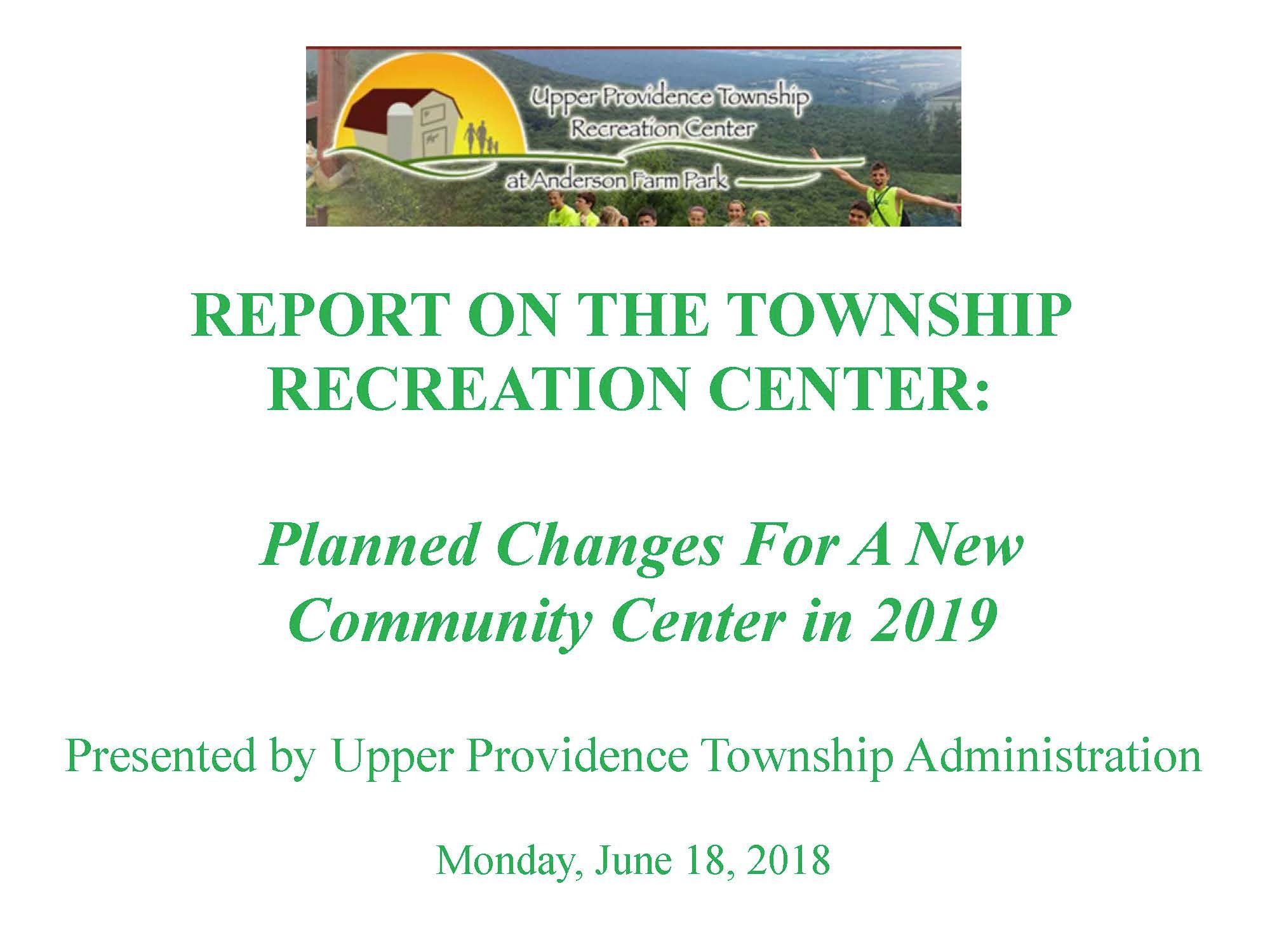 Recreation Center Presentation (2)