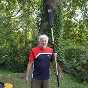 Sojourner with paddle